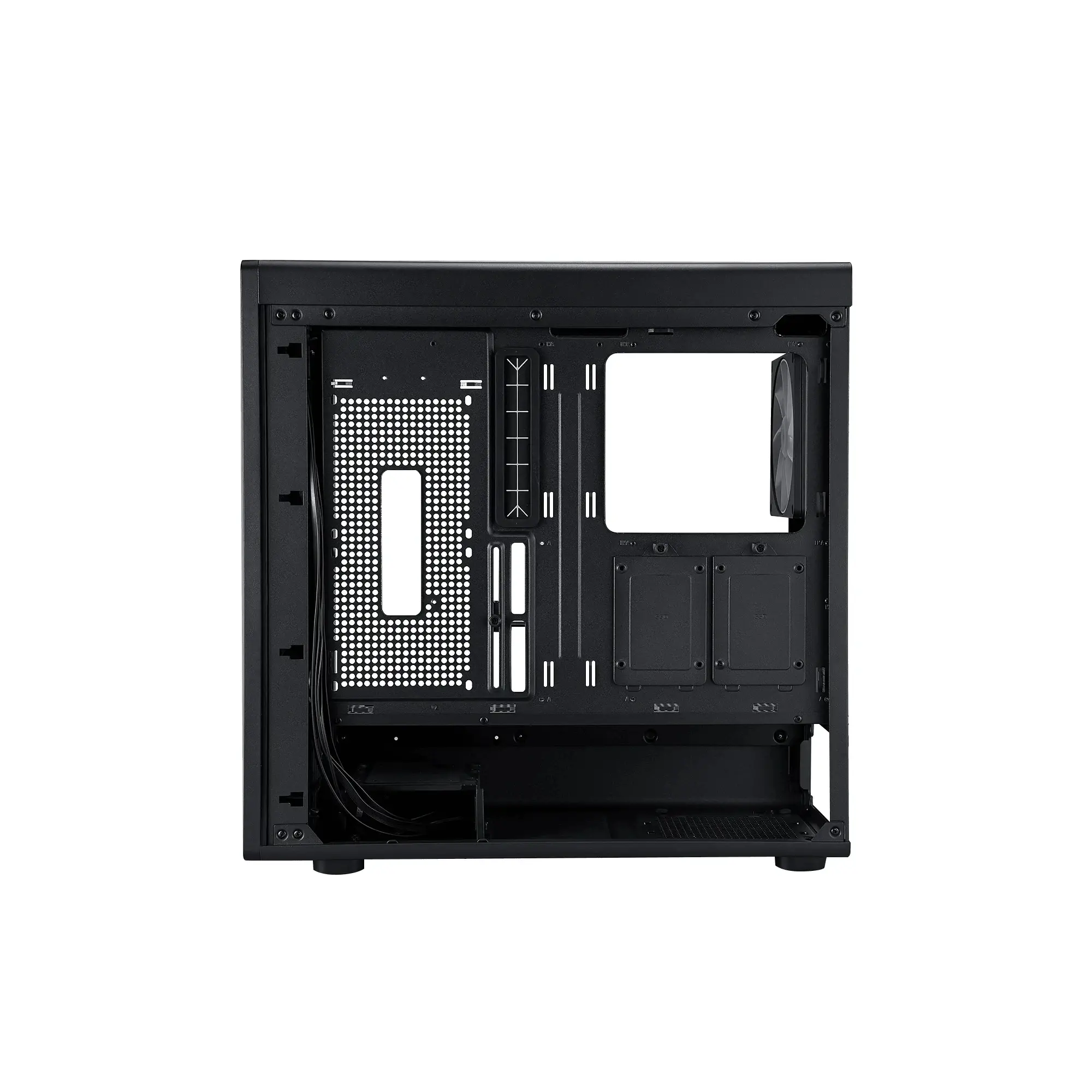1stPlayer кутия Case ATX - AU8 Black - 4 x 140 mm A-RGB fans included, USB-C - image 3