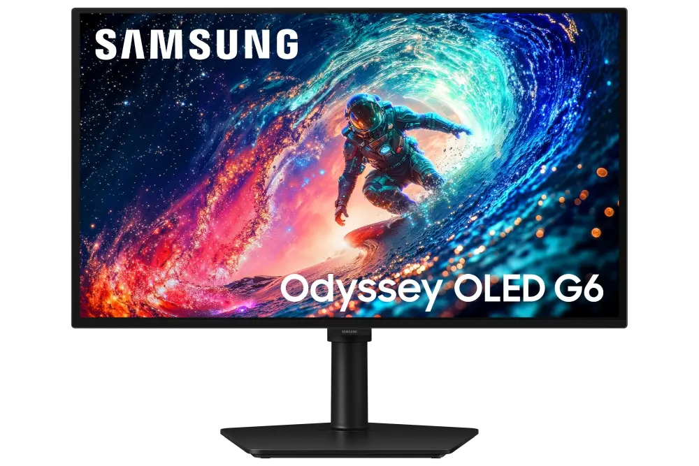 Монитор, Samsung 27" LS27HG612SU Odyssey QD-OLED G6 QHD 2560x1440 0.03ms 240Hz  Glare Free Black + Logitech G102 Mouse, Lightsync RGB, 8000 DPI, 6 Programmable Buttons, Black