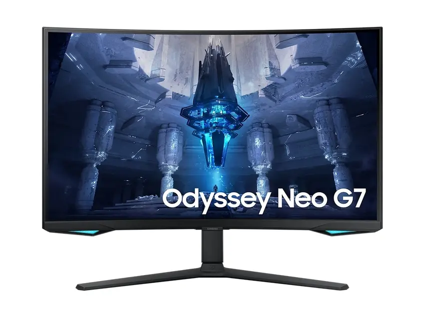Монитор, Samsung LS32BG750NP 32" Odyssey Neo G7,Curved VA, 165 Hz, 1 ms, 3840x2160, DP, 2xHDMI, USB Hub, Black + Logitech G102 Mouse, Lightsync RGB, 8000 DPI, 6 Programmable Buttons, Black