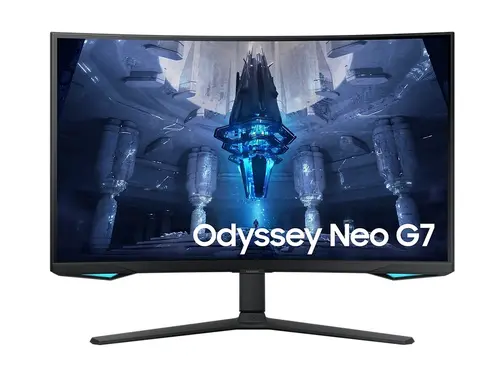Монитор, Samsung LS32BG750NP 32" Odyssey Neo G7,Curved VA, 165 Hz, 1 ms, 3840x2160, DP, 2xHDMI, USB Hub, Black + Logitech G102 Mouse, Lightsync RGB, 8000 DPI, 6 Programmable Buttons, Black