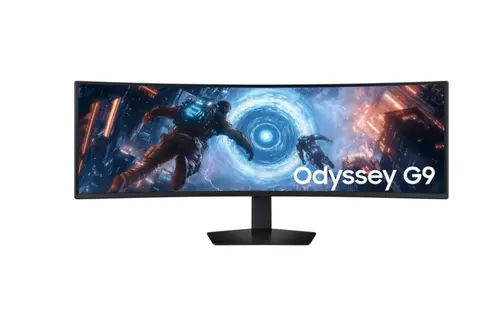 Монитор, Samsung LS49FG910, 49" Odyssey G9 GAMING VA Curved OLED, 1000R, 144Hz, Smart. 32:9, 5120 x 1440, Display Port , HDMI,Micro HDMI, USB Hub, Silver + Logitech G102 Mouse, Lightsync RGB, 8000 DPI, 6 Programmable Buttons, Black