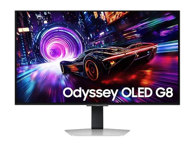 Монитор, Samsung LS32FG810  32" Odyssey G8 OLED 240 Hz, 1 ms, 3840x2160, DP, HDMI, Black + Logitech G102 Mouse, Lightsync RGB, 8000 DPI, 6 Programmable Buttons, Black