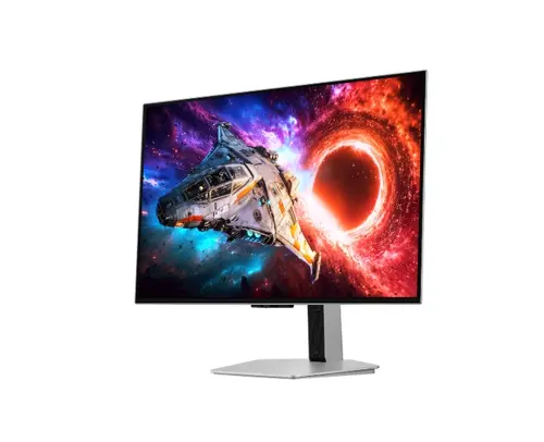 Монитор, Samsung 32'' LS32HG800SU Odyssey OLED G8 4K 3840x2160 0.03ms 240Hz Glare Free DP 2.1 (UHBR20) & USB-C (98W) Silver + Logitech G102 Mouse, Lightsync RGB, 8000 DPI, 6 Programmable Buttons, Black - image 1