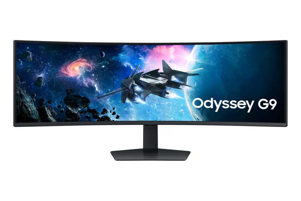 Монитор, Samsung LS49CG950, 49" Odyssey G9 GAMING, Curved VA, 1000R, 240Hz, 32:9, 5120 x 1440, 450 cd/m2, Display Port, HDMI, Micro HDMI, USB Hub, Black + Logitech G102 Mouse, Lightsync RGB, 8000 DPI, 6 Programmable Buttons, Black
