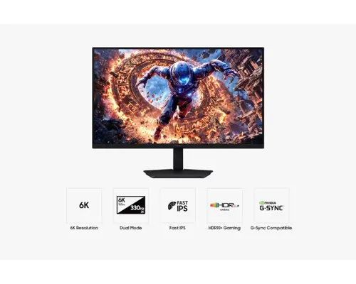 Монитор, Samsung 32'' LS32HG802SU Odyssey IPS G8 6K 6144x3456 1ms 165Hz Black + Logitech G102 Mouse, Lightsync RGB, 8000 DPI, 6 Programmable Buttons, Black - image 4