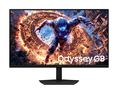 Монитор, Samsung 32'' LS32HG802SU Odyssey IPS G8 6K 6144x3456 1ms 165Hz Black + Logitech G102 Mouse, Lightsync RGB, 8000 DPI, 6 Programmable Buttons, Black