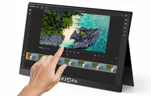 Arzopa преносим монитор Portable Monitor - A1T - 15.6", 60Hz, IPS, Touch Screen - image 9