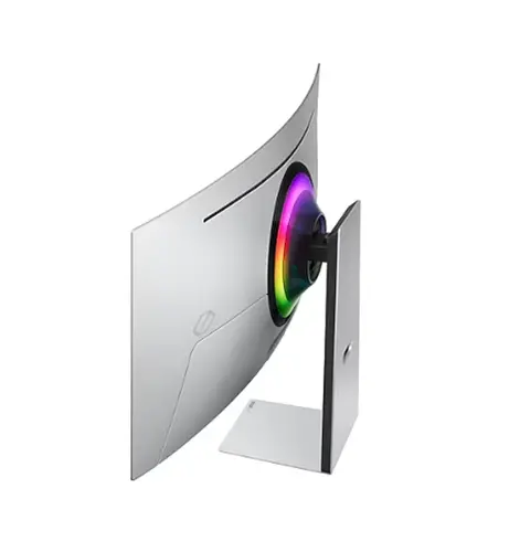 Монитор, Samsung LS34DG850, 34'' CURVED Odyssey G8 OLED, 1800R, 175 Hz, 0.1 ms GTG, 21:9, 3440 x 1440, Smart, 2xUSB C, Mini DP, Micro HDMI 2.1, Wi-Fi 5, BT 5.2, Speakers, 178°/178°, Silver + Logitech G102 Mouse, Lightsync RGB, 8000 DPI, 6 Programmable Buttons - image 5