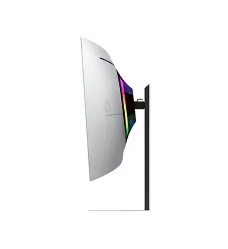 Монитор, Samsung LS34DG850, 34'' CURVED Odyssey G8 OLED, 1800R, 175 Hz, 0.1 ms GTG, 21:9, 3440 x 1440, Smart, 2xUSB C, Mini DP, Micro HDMI 2.1, Wi-Fi 5, BT 5.2, Speakers, 178°/178°, Silver + Logitech G102 Mouse, Lightsync RGB, 8000 DPI, 6 Programmable Buttons - image 9