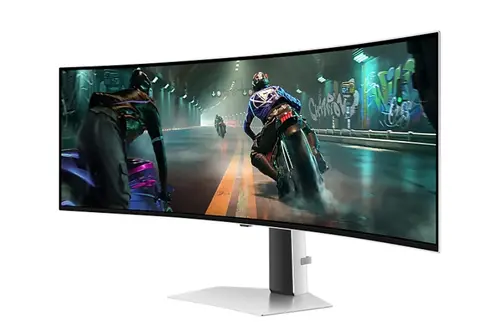 Монитор, Samsung LS49DG910, 49" Odyssey G9 GAMING, Curved OLED, 1800R, 144Hz, Smart. 32:9, 5120 x 1440, Display Port , HDMI,Micro HDMI, USB Hub, Silver + Logitech G102 Mouse, Lightsync RGB, 8000 DPI, 6 Programmable Buttons, Black - image 2