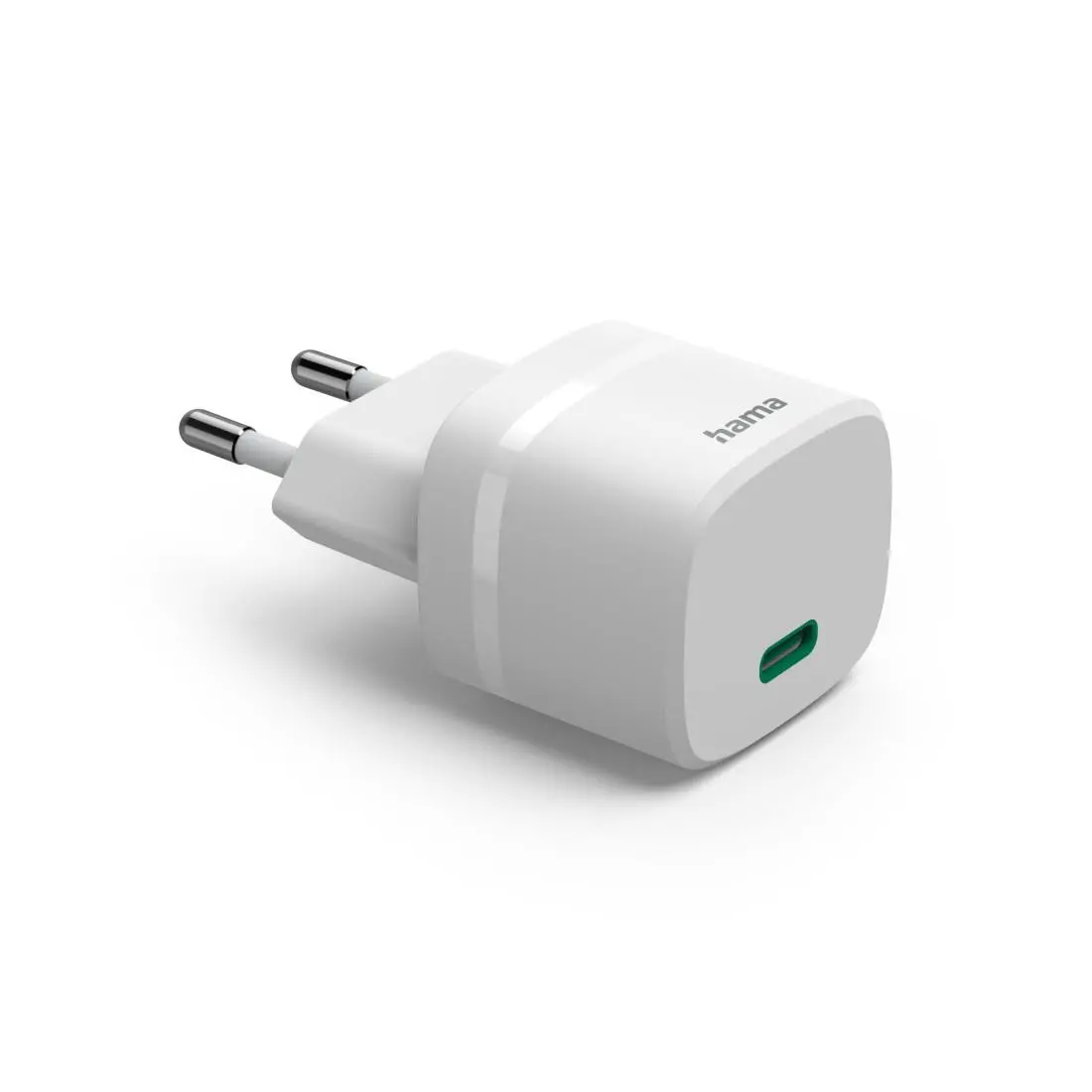 HAMA Зарядно устройство, 30 W, GaN, USB-C, PD/Qualcomm®, Zero Standby, бяло - image 1