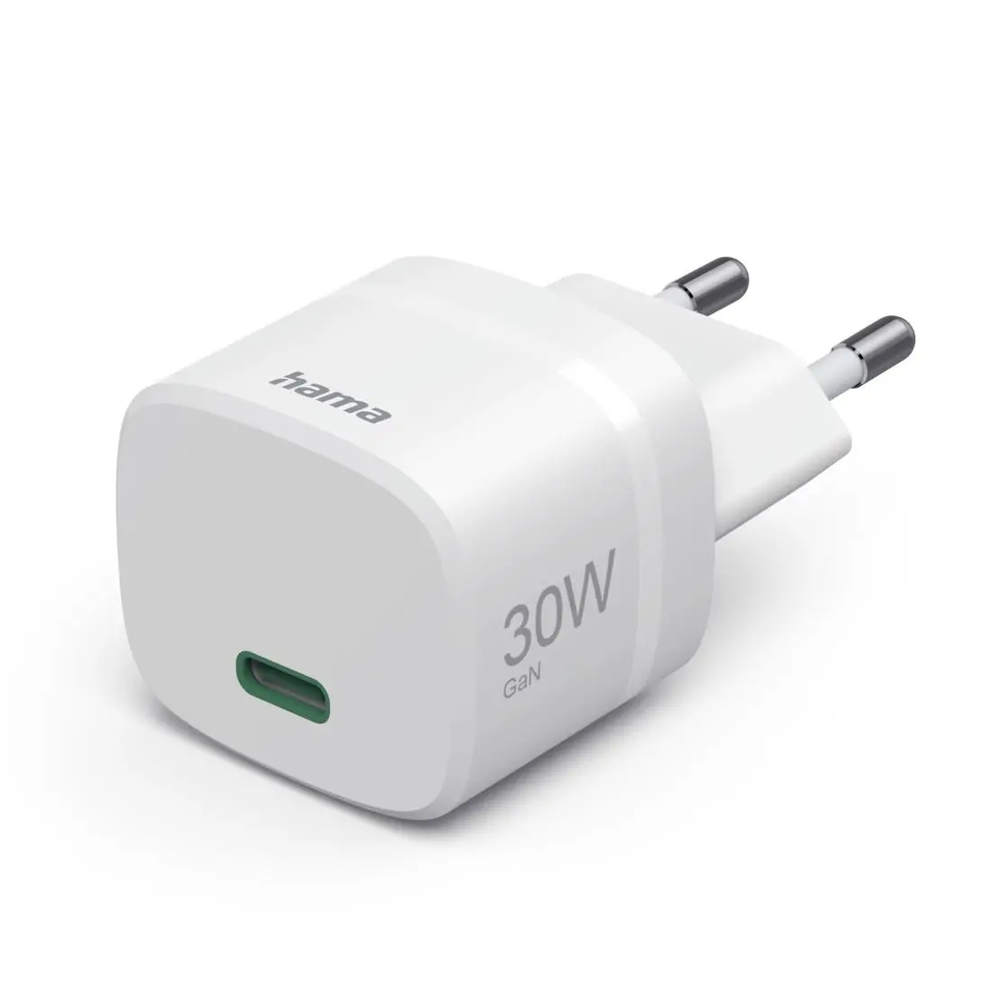 HAMA Зарядно устройство, 30 W, GaN, USB-C, PD/Qualcomm®, Zero Standby, бяло - image 6