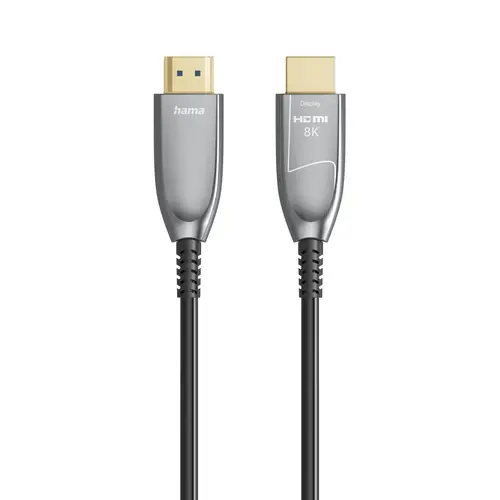 HAMA Оптичен HDMI кабел, ултра високоскоростен, AOC, сертифициран, 8K, алуминий, 10 м - image 1