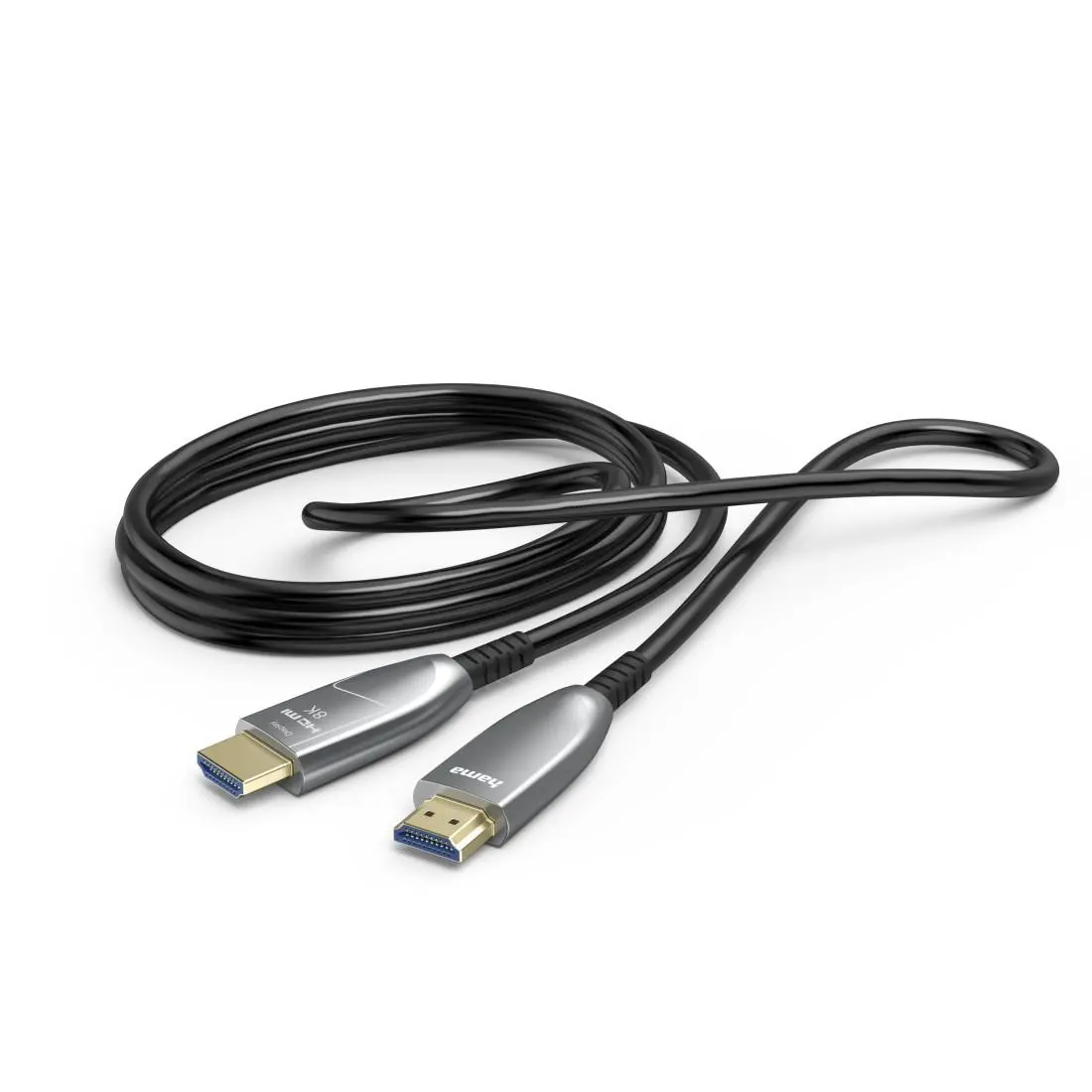HAMA Оптичен HDMI кабел, ултра високоскоростен, AOC, сертифициран, 8K, алуминий, 10 м - image 3