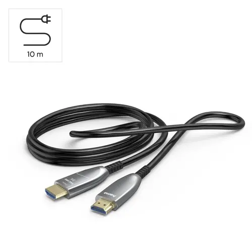 HAMA Оптичен HDMI кабел, ултра високоскоростен, AOC, сертифициран, 8K, алуминий, 10 м - image 9