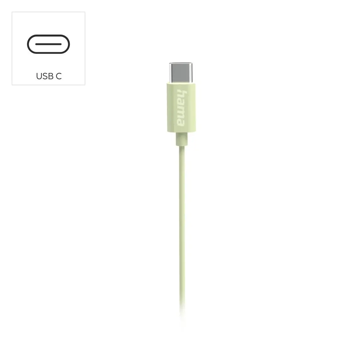HAMA Слушалки “Curly”, USB-C, микрофон, зелен - image 8