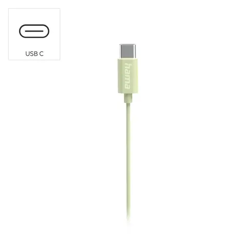 HAMA Слушалки “Curly”, USB-C, микрофон, зелен - image 8