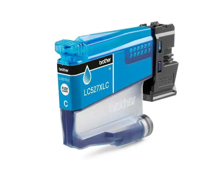 Консуматив, Brother LC527XLC Cyan Ink Cartridge for MFCJ5010DW/MFCJ5110DW - 2000 page yield - image 1