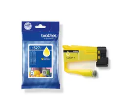 Консуматив, Brother LC527XLY  Yellow Ink Cartridge for MFCJ5010DW/MFCJ5110DW - 2000 page yield