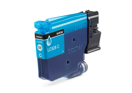 Консуматив, Brother LC528C Cyan Ink Cartridge for MFCJ5010DW/MFCJ5110DW - 5000 page yield - image 1