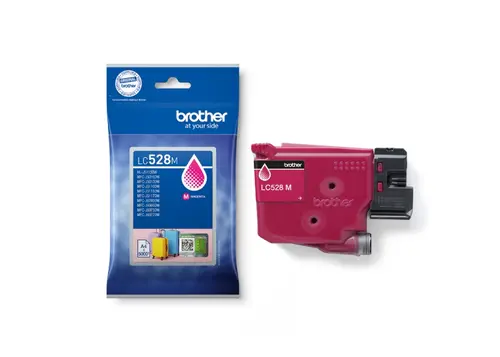 Консуматив, Brother LC528M Magenta Ink Cartridge for MFCJ5010DW/MFCJ5110DW - 5000 page yield