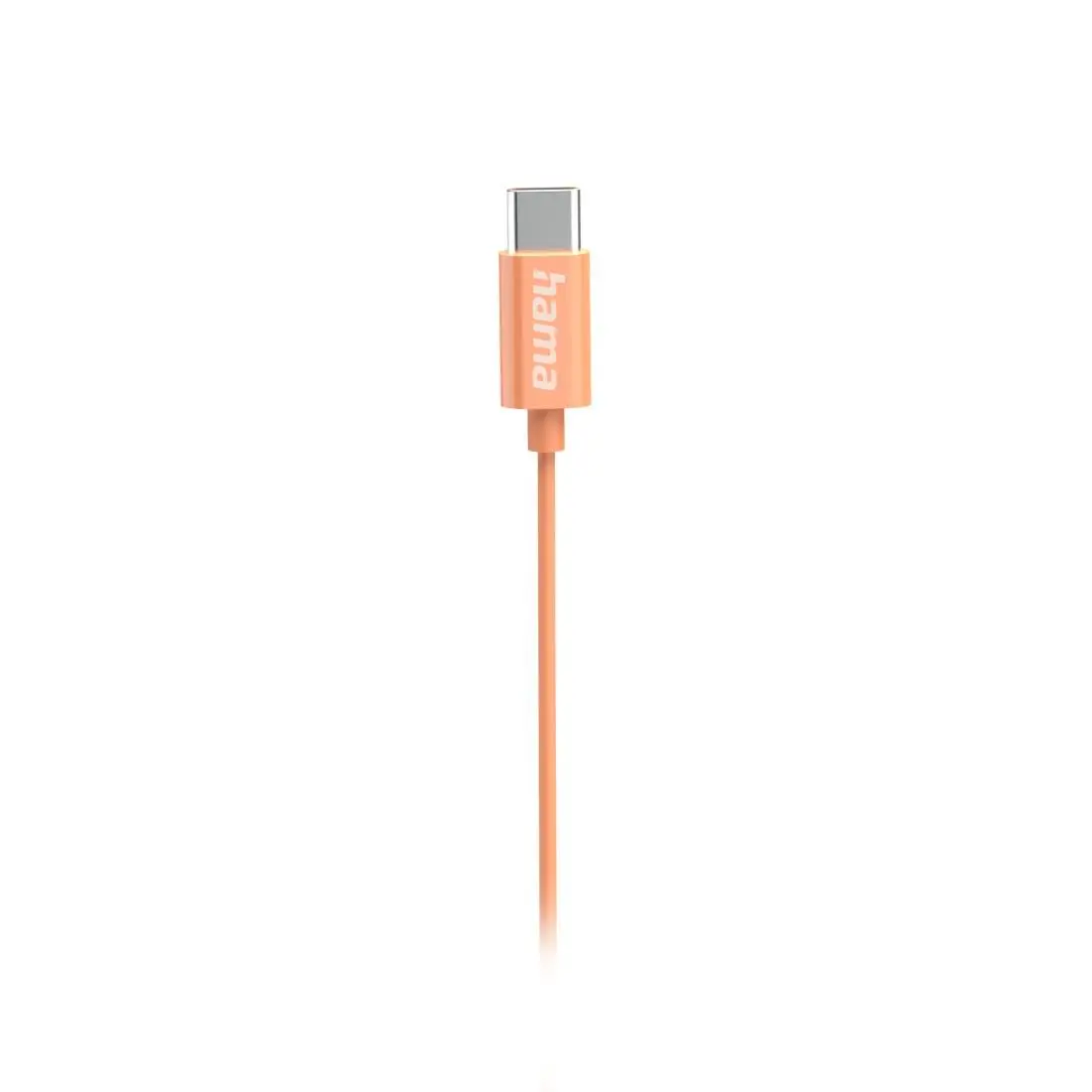 HAMA Слушалки “Curly”, USB-C, микрофон, оранжев - image 4