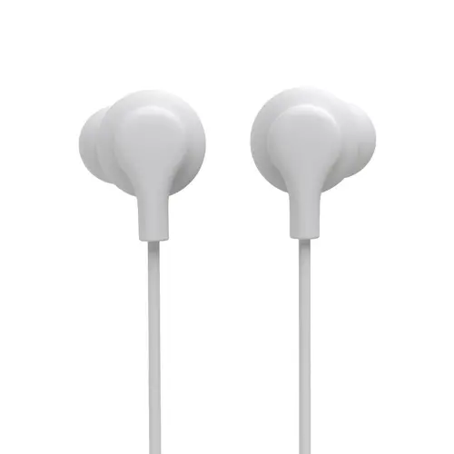 HAMA Слушалки “Popply”, 3.5 мм жак, микрофон, бял
