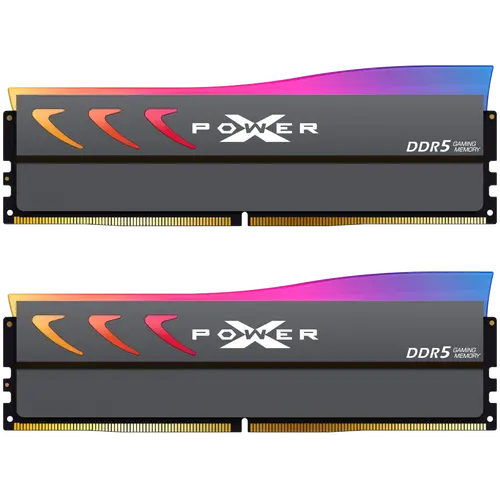 SILICON POWER 32GB (16Gx2) XPOWER Storm DDR5 RGB Gaming UDIMM, DDR5-6000, C36, 2Gx8 SR, RGB-UDIMM, w/HS-G