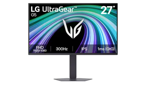 Monitor, LG 27G550B-B, UltraGear 27" IPS, AG, 300Hz, 1ms GtG, 700:1, sRGB 99%, 250cd/m2, Full HD 1920x1080, HDR10, AMD FreeSync, G-SYNC Compatible - 1