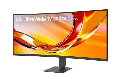 Монитор, LG 34U620B-B, 34" UltraWide 21:9, VA, Curved, 144 Hz, 5ms, 4000:1, 300cd/m2, WQHD 3440x 1440, sRGB 99%, HDR 10, HDMI, DisplayPort, DP, Reader mode, AMD FreeSync, Tilt, Height (Range), Black - image 1