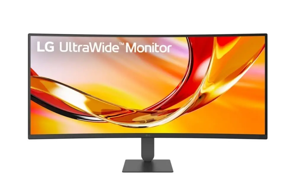 Монитор, LG 34U640B-B, 34" UltraWide  21:9, VA, Curved, 144 Hz, 5ms, 4000:1, 300cd/m2, WQHD 3440x 1440, sRGB 99%, HDR 10, USB Type-C, PD-65W, HDMI, DisplayPort, DP, Reader mode, AMD FreeSync, KVM Switch, Tilt, Height (Range), Black