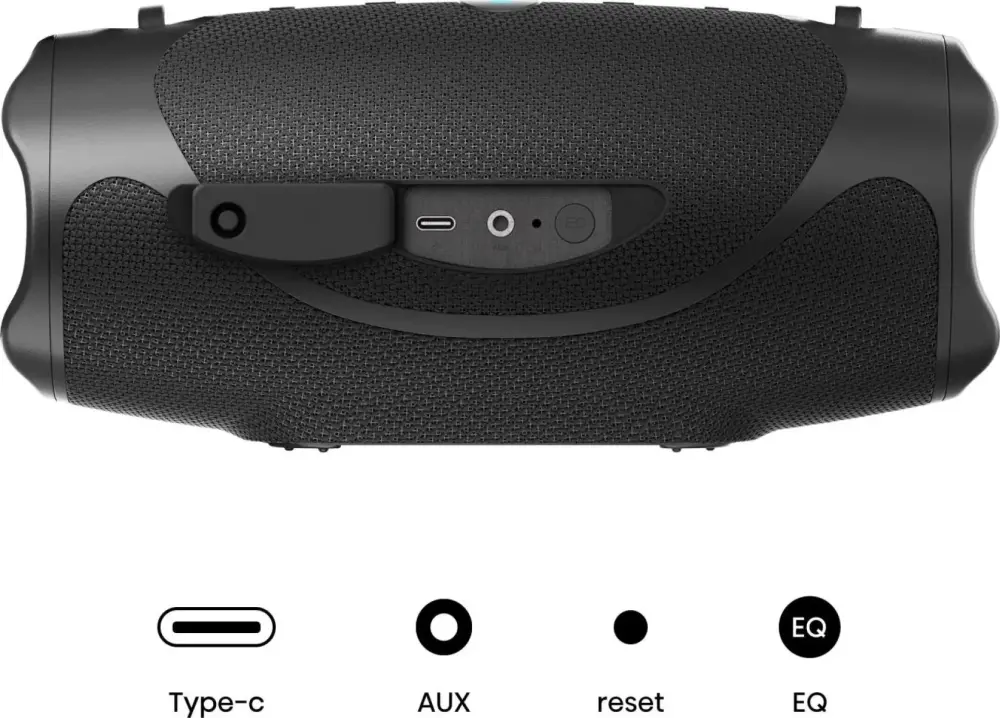 Аудио система, Hisense, FlexBoom, Party speaker 2.0 Ch., 80W, BT, 20h play,IP67 Water and Dust Proof,Ambient Light,Black - image 1