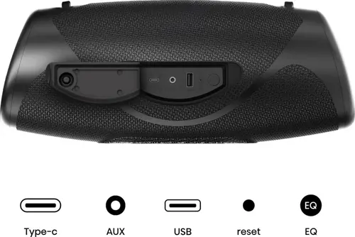Аудио система, Hisense, WeBoom, Party speaker 2.0 Ch., 140W, BT, 20h play,IP67 Water and Dust Proof,Ambient Light,Dual-way Strap,Built-in Powerbank,Black - image 1