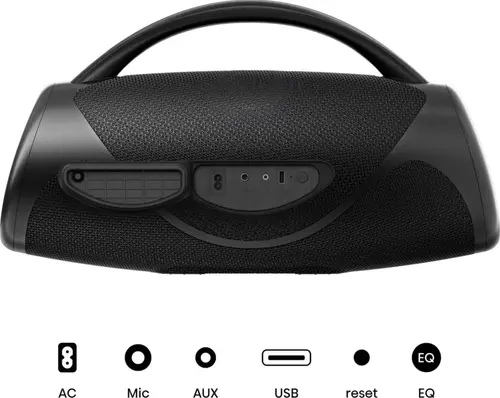 Аудио система, Hisense, VoyageBoom, Party speaker 2.0 Ch., 360W, BT, 24h play,IP67 Water and Dust Proof,Ambient Light,Dual-way Strap,Built-in Powerbank,Dual-level Bass Boost,Black - image 2