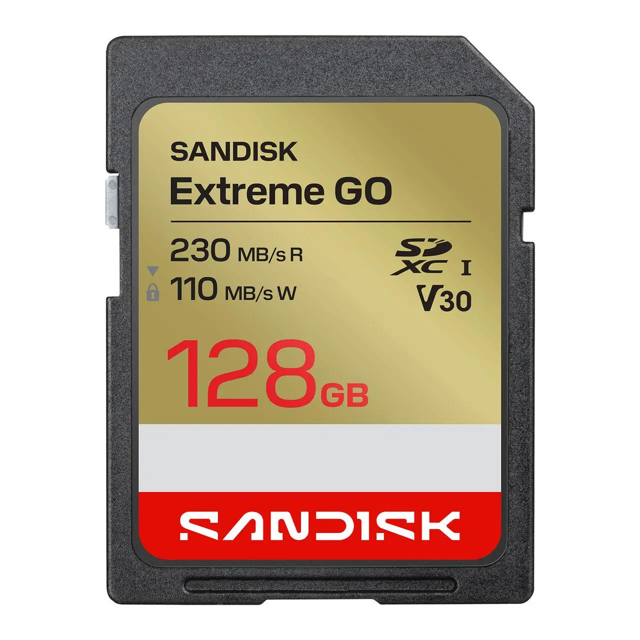 SanDisk Card de memorie Extreme GO SD UHS-I 128GB