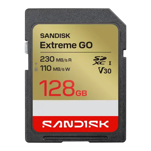 SanDisk Card de memorie Extreme GO SD UHS-I 128GB - 1