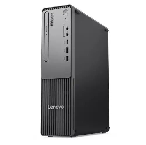 Настолен компютър, Lenovo ThinkCentre neo 50s G6 SFF Intel Core Ultra 7 265, 20C (up to 5.3GHz, 30MB), 16GB DDR5-5600, 512GB SSD, Graphics A310LP 4GB, DVD, KB, Mouse, DOS, 3Y Onsite