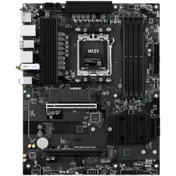 MSI PRO B850-S EVO WIFI, ATX, Socket AM5, 4x DDR5 Dual Channel up to 8200(OC)MHz, 2x PCIe x16 slot, 3x M.2 slot, 4x USB 2.0, 2x USB 5Gbps, 2x USB 10Gbps, 1x USB 10Gbps Type-C, HDMI, DP, 7.1 HD Audio, 5G LAN, WiFI 7, BT, 3Y