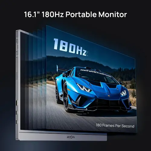 Arzopa преносим монитор Portable Monitor - Z3FC with Sleeve Bag - 16.1", 180Hz, IPS - image 7