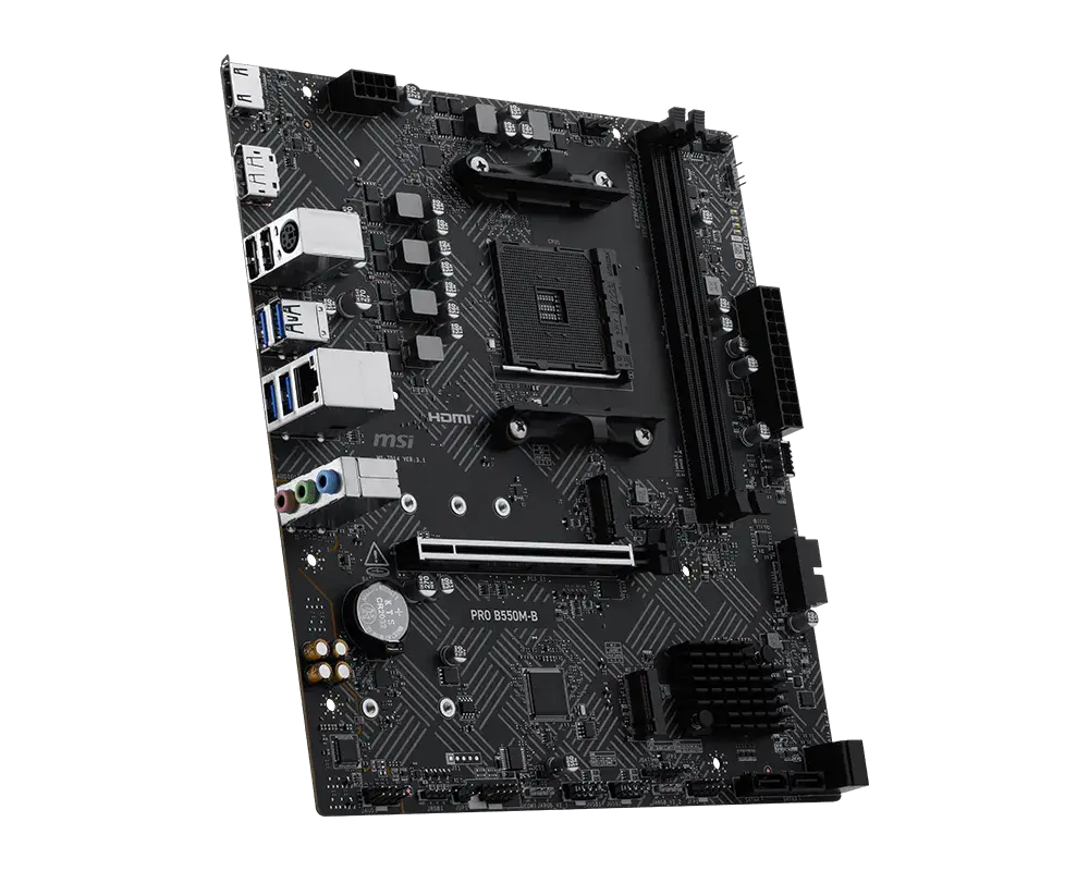 Дънна платка, MSI PRO B550M-B - image 1