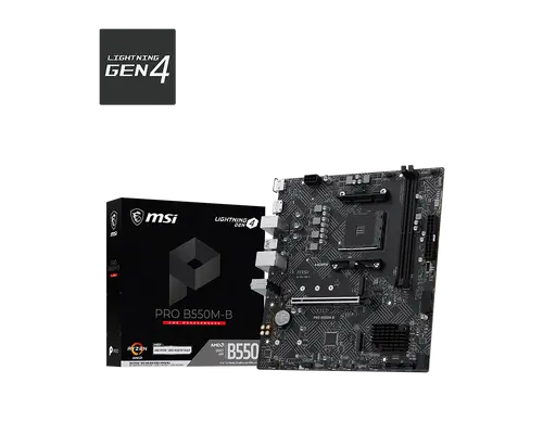 Дънна платка, MSI PRO B550M-B - image 4