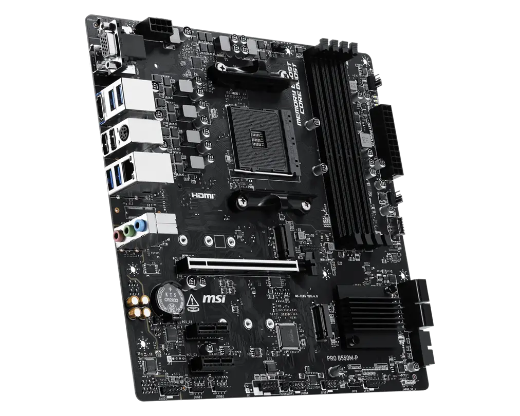 Дънна платка, MSI PRO B550M-P - image 1