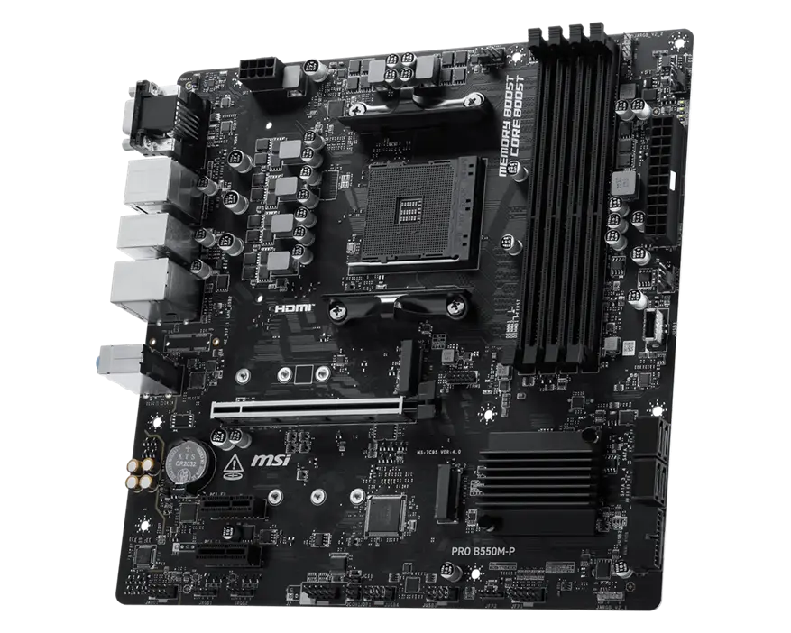 Дънна платка, MSI PRO B550M-P - image 2