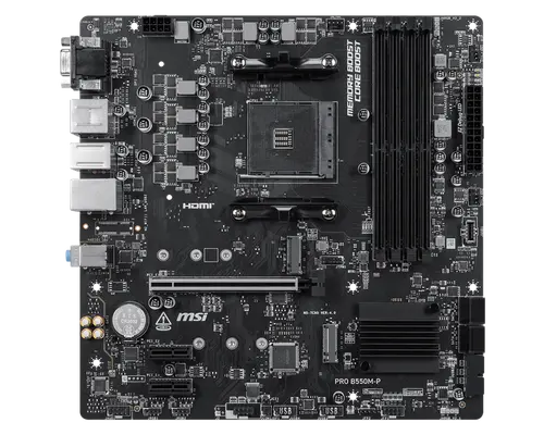 Дънна платка, MSI PRO B550M-P