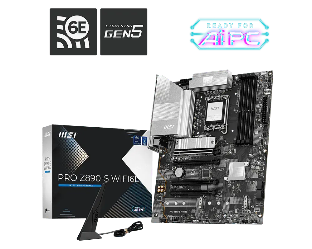 Placă de bază, MSI PRO Z890-S WIFI6E /LGA1851 - image 4