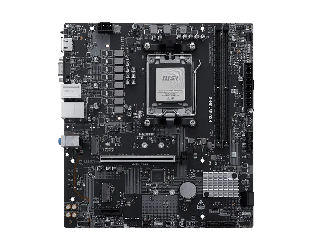 Дънна платка, MSI PRO B840M-B