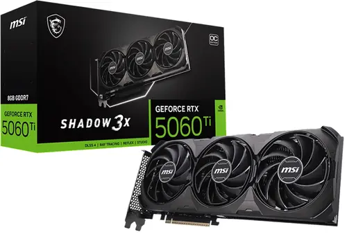 MSI RTX5060TI 8 SHAD 3X OC CLA - image 2