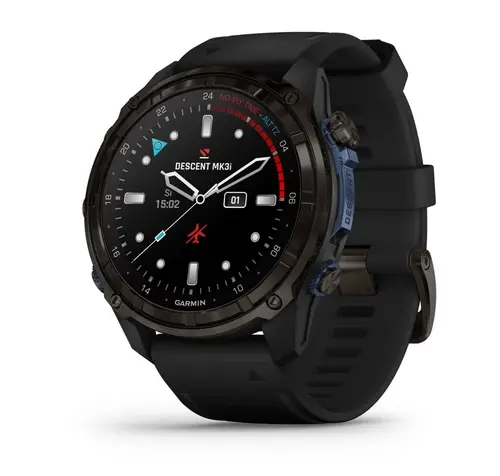 Garmin Descent™ Mk3i - 51мм - Descent™ Mk3i – 51 мм|Carbon grey DLC титан с черна силиконова каишка 010-02752-16