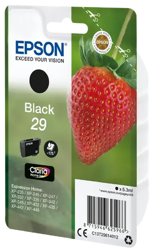 Глава за Epson Expression Home XP240/XP250/XP330/XP340/XP350/XP430/XP440/XP450 Series - Ink - /29/ / C13T29814012 - Black - PN C13T29814012 - image 1