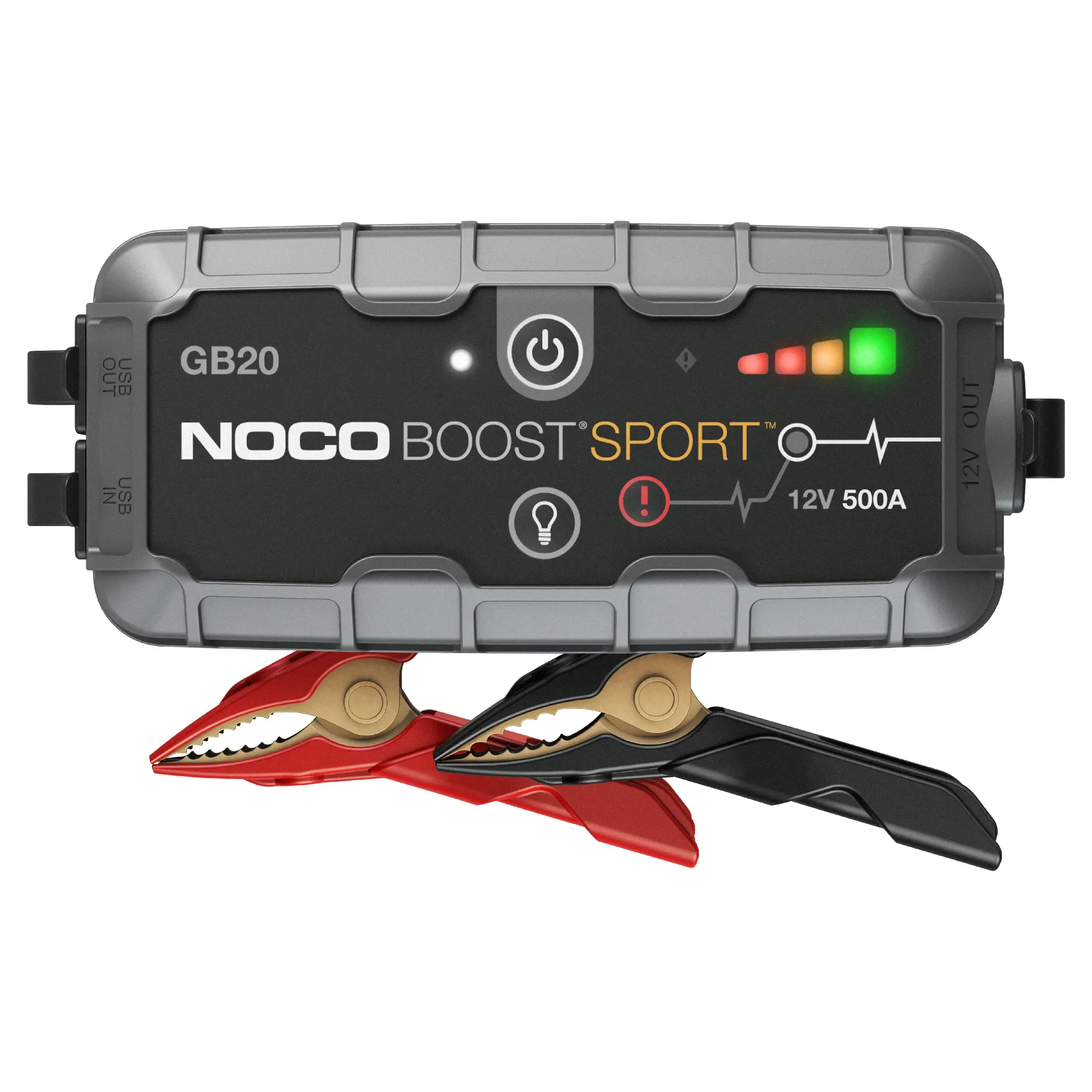 NOCO мултифункционален стартер за автомобил Jump Starter - BOOST SPORT ULTRASAFE GB20 - 500A, 12V